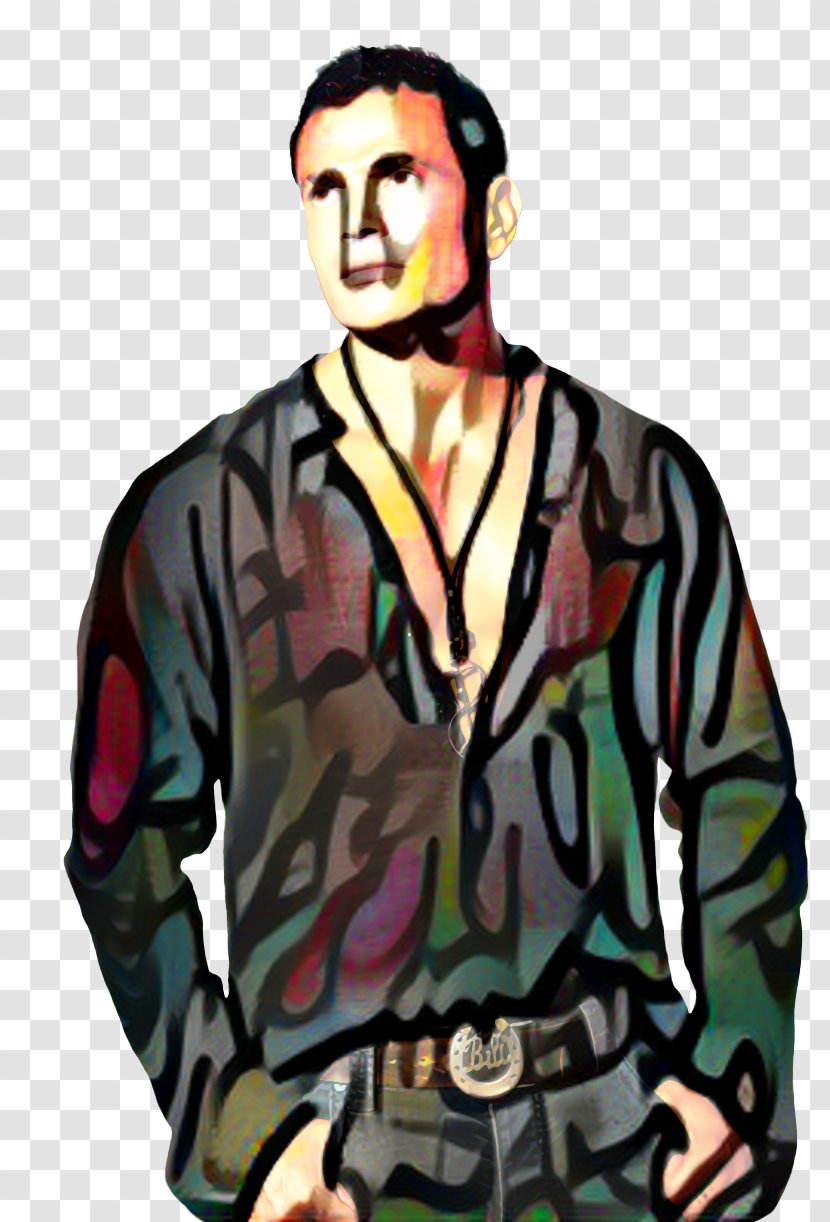 T-shirt Sleeve Clip Art Illustration Jacket - Facial Hair - Fictional Character Transparent PNG