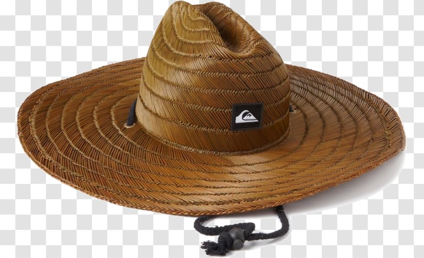 Straw Hat Quiksilver Sombrero Hutkrempe - Cap Transparent PNG