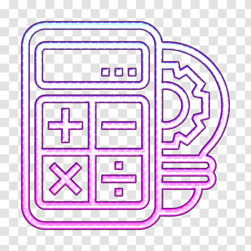 Calculator Icon STEM Icon Lightbulb Icon Transparent PNG