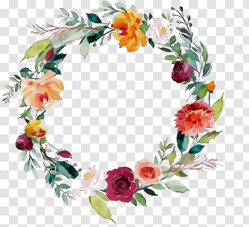 Floral Design - Wreath - Wildflower Floristry Transparent PNG