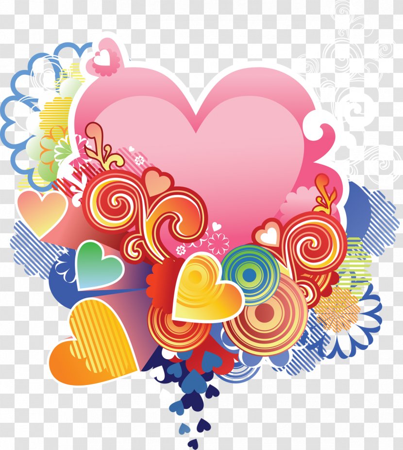 Valentine's Day Heart Love Desktop Wallpaper - February 14 - POP ART Transparent PNG