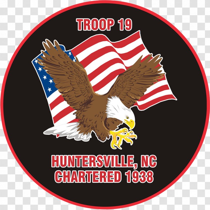 Scout Troop Scouting Logo Eagle - Bird Of Prey - Fee Transparent PNG