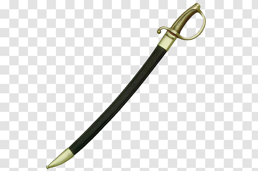 Sabre Sword Weapon Briquet Blade - Medieval India - Armas Transparent PNG