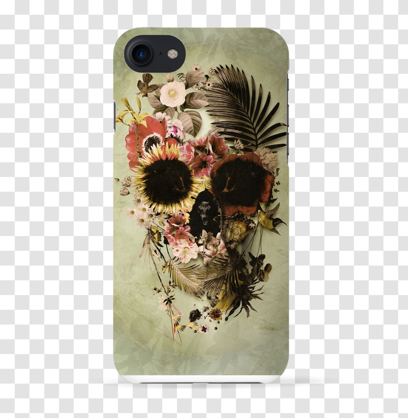 IPhone X Skull Printing Death - Day Of The Dead - 3d Transparent PNG