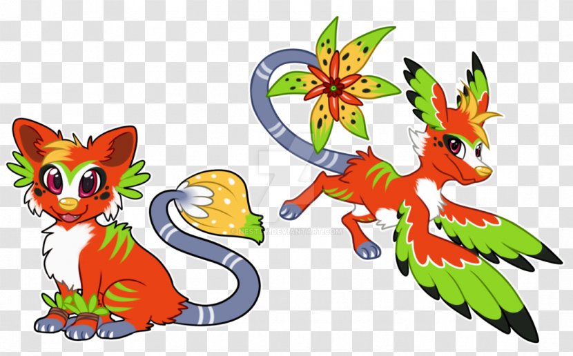 Clip Art Illustration Carnivores Animal Legendary Creature - Fictional Character - Double Rainbow Fire Transparent PNG