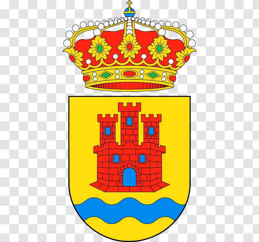 Escutcheon Heraldry Crown Of Castile Navarre Coat Arms - Spain - Flag Castle Transparent PNG