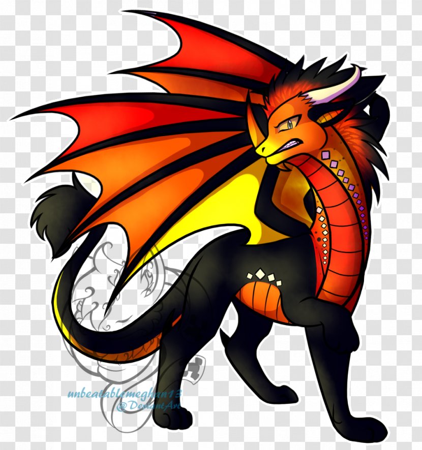 Cartoon Dragon Clip Art - Tuscan Transparent PNG