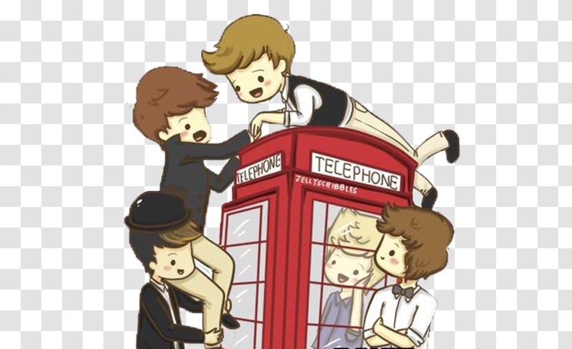 One Direction Drawing Take Me Home Cartoon Live While We're Young - Frame Transparent PNG
