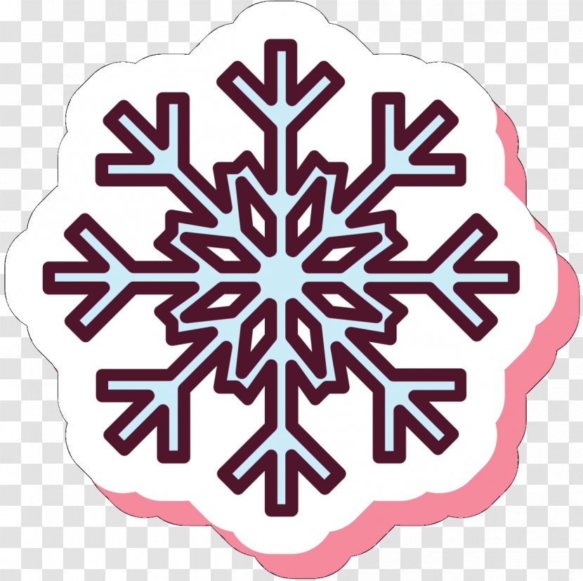 Snowflake Euclidean Vector Christmas Day Pattern Transparent PNG
