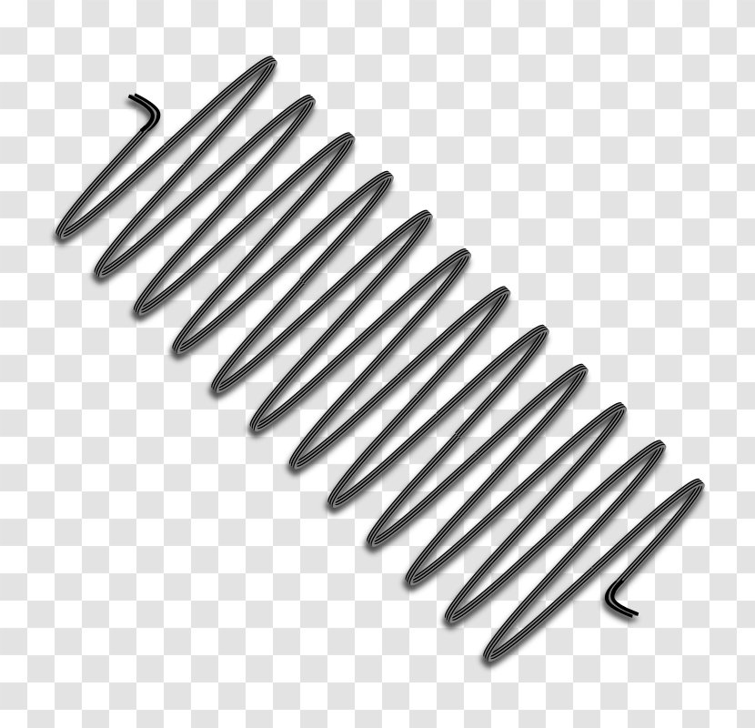 Coil Spring Clip Art - Drawing - Hardware Accessory Transparent PNG