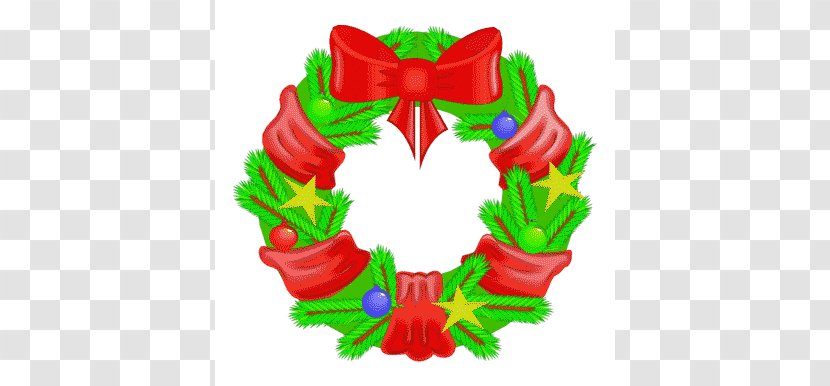 Wreath Christmas Clip Art - Laurel - Holly Wreaths Transparent PNG