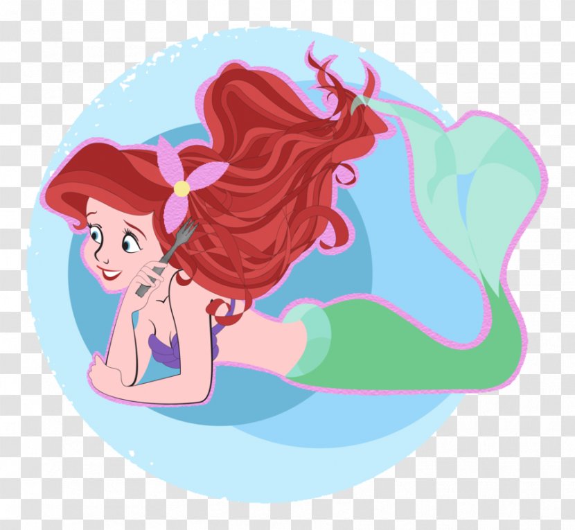 Mermaid Pink M Clip Art Transparent PNG