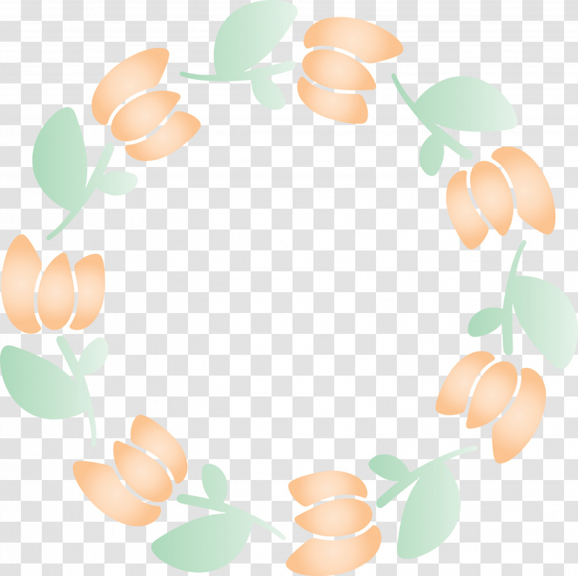 Tulip Frame Easter Frame Transparent PNG