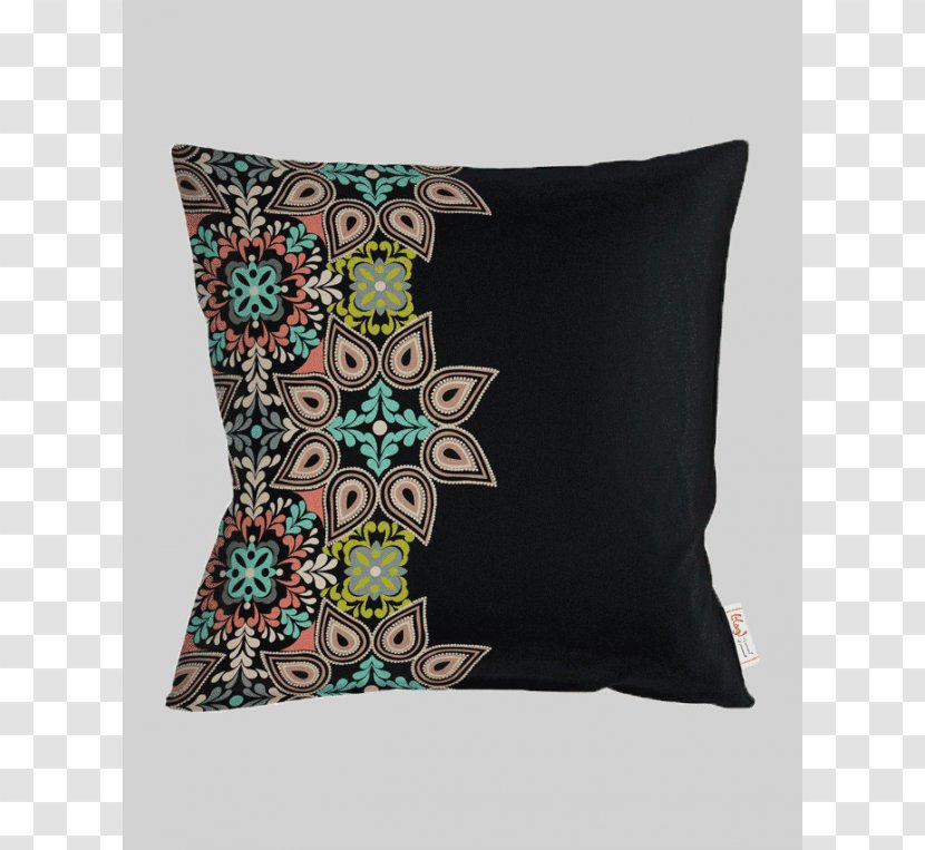 Throw Pillows Velvet Cushion Kössen - Flower - Taha Transparent PNG