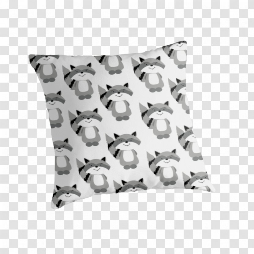 Throw Pillows Cushion Diaper Squirrel Raccoon - Pillow - Cute Transparent PNG