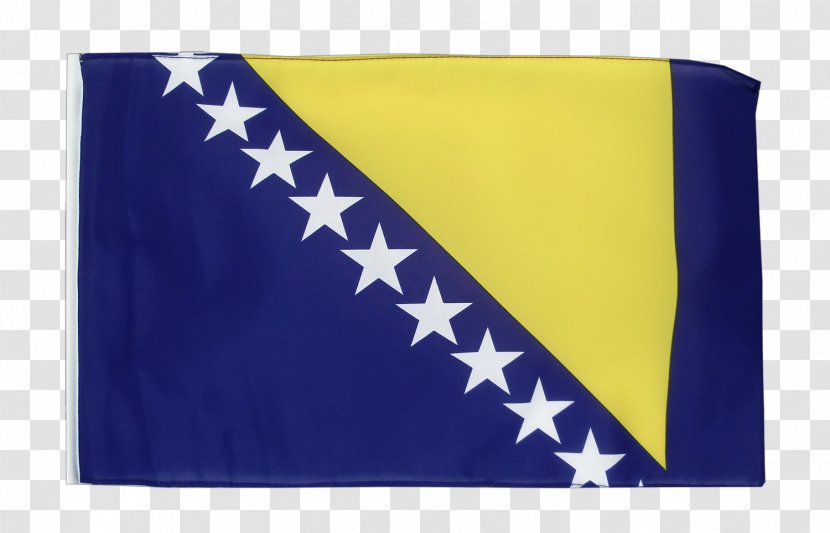 Flag Of Bosnia And Herzegovina Sarajevo Croatia National - Blue Transparent PNG