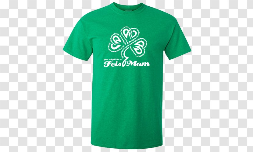 Long-sleeved T-shirt University Of Notre Dame - Active Shirt - Irish Dance Transparent PNG