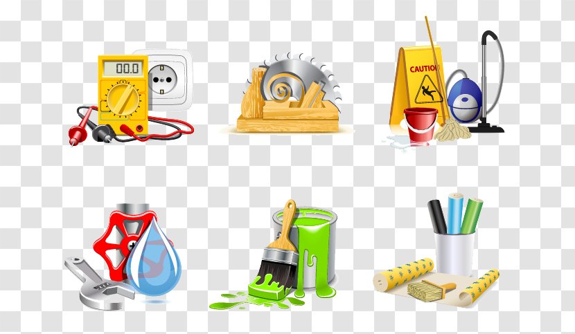 Royalty-free Stock Photography Illustration - Cartoon Tools Collection Transparent PNG