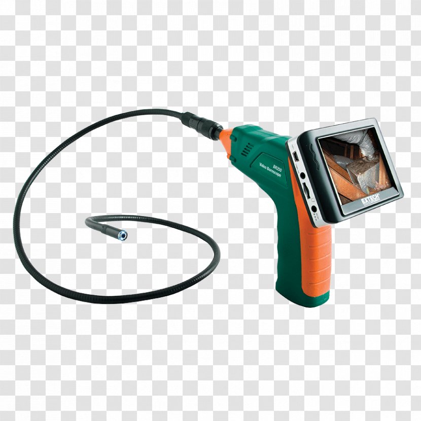 Extech Instruments BR250 Borescope VideoScope Video Inspection Camera - Tool Transparent PNG