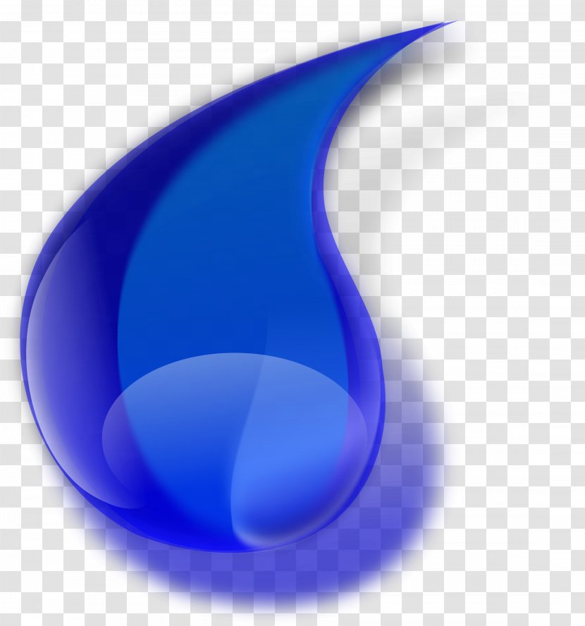 Circle Angle Wallpaper - Blue - Water Drops Clipart Transparent PNG