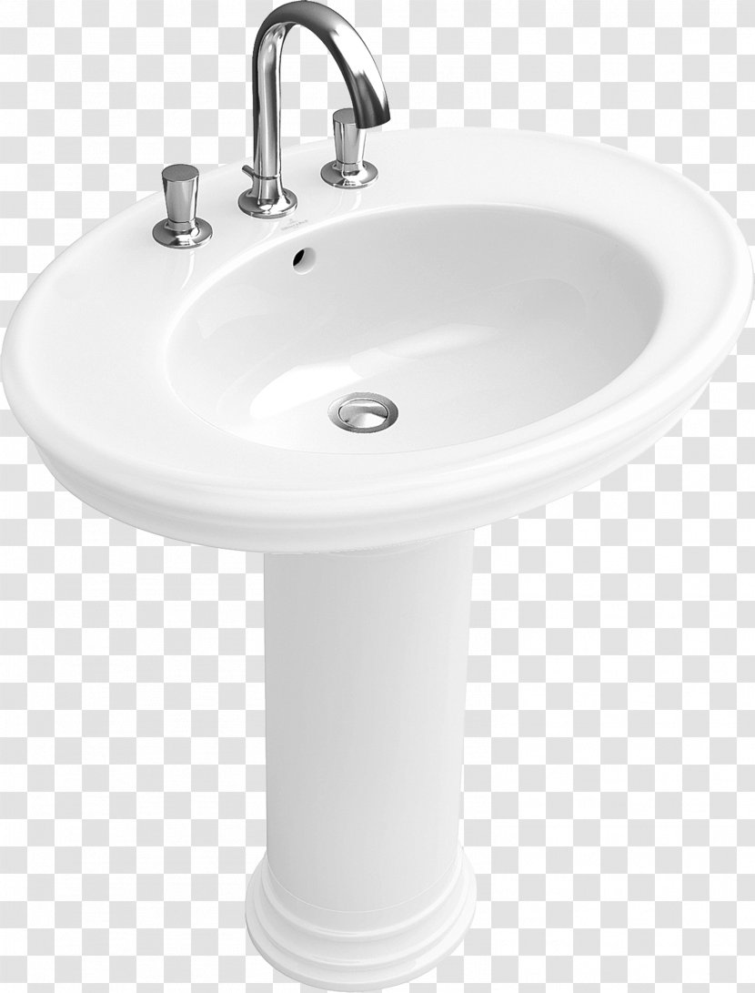 Sink Villeroy & Boch Tap Plumbing Fixture Porcelain - Kitchen Transparent PNG