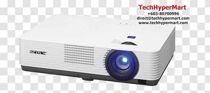Multimedia Projectors Sony VPL-DX270 3500 ANSI Lumens 3LCD XGA (1024x768) HDMI/VGA With Audi VPL DX240 VPL-DX220 - Laser 4000 Specs Transparent PNG