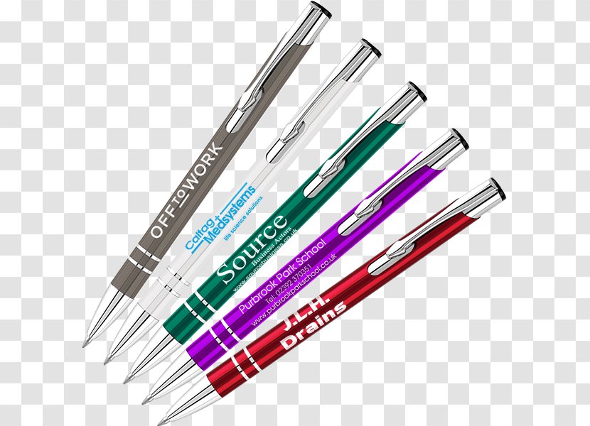 Ballpoint Pen Pens Promotional Merchandise Stationery - Stylus - Ink Line Material Transparent PNG
