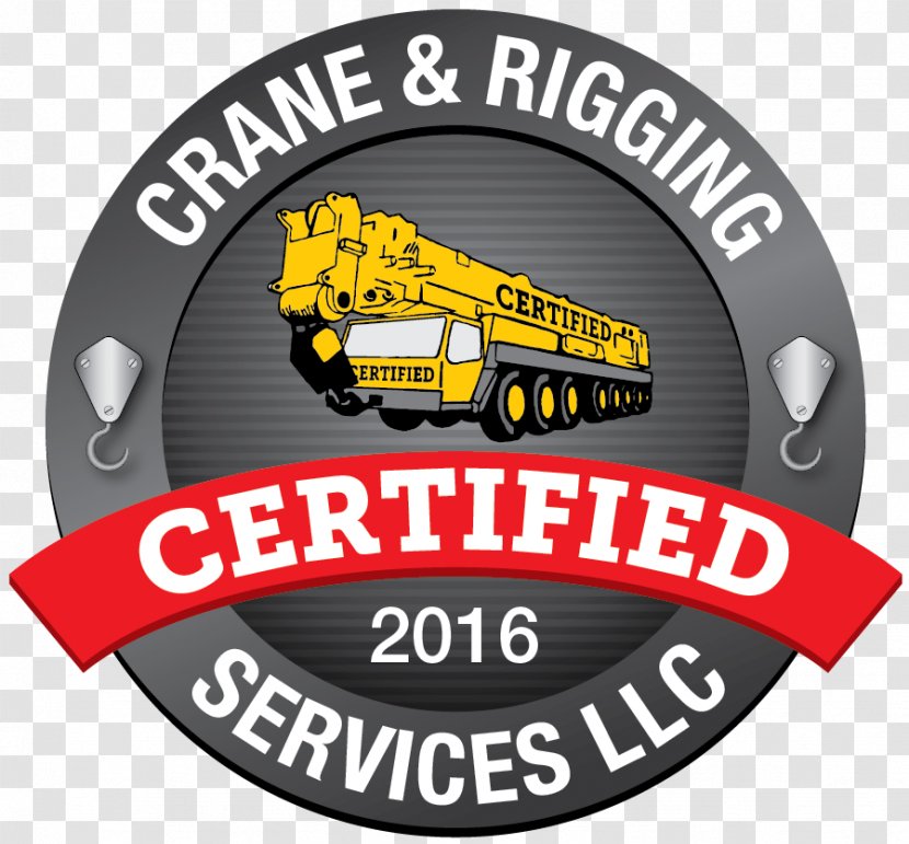 Logo Certified Crane And Rigging Services, LLC Rigger Transparent PNG