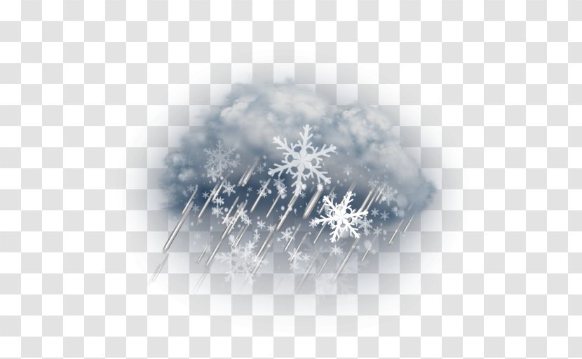 Rain And Snow Mixed Weather Forecasting Freezing Winter - Water - Snowing Transparent PNG