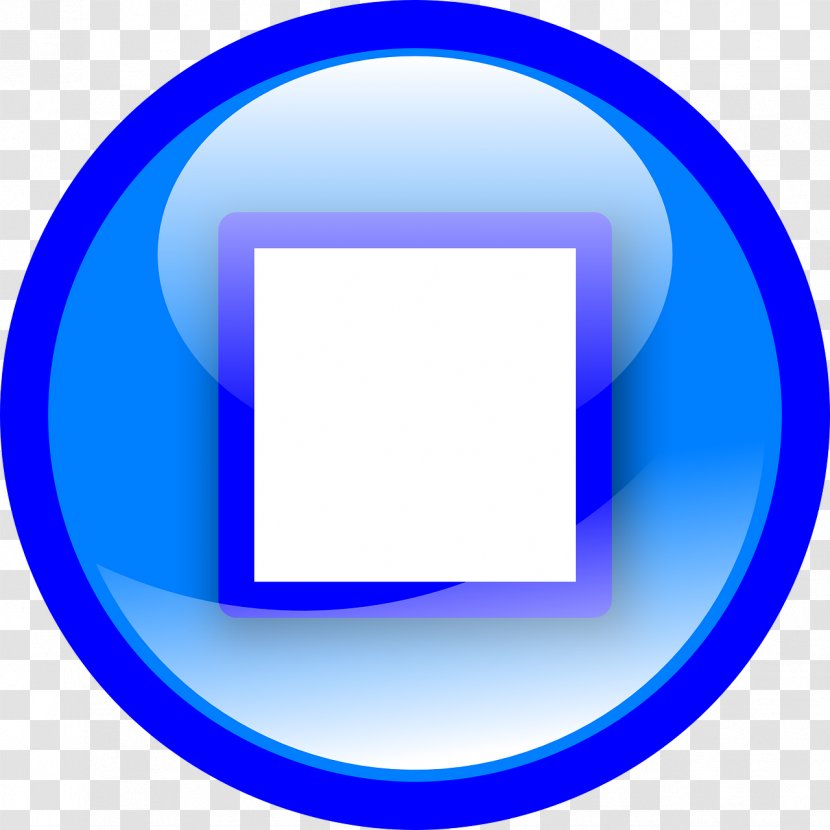 Blue - Button Transparent PNG