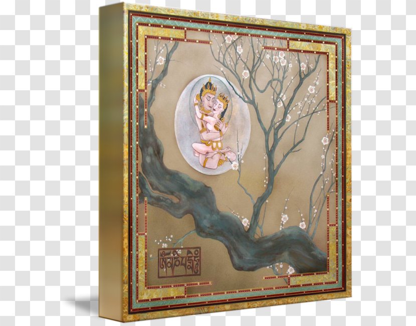Vajrasattva Buddhism Tantra Painting Buddha - Work Of Art Transparent PNG
