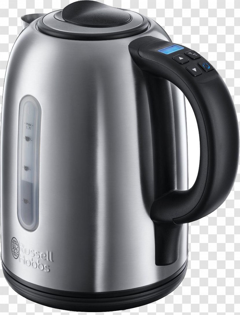 Electric Kettle Russell Hobbs Small Appliance Home Transparent PNG