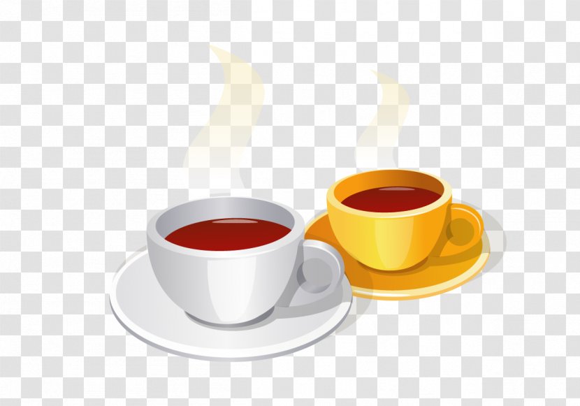 Espresso Coffee Tea Ristretto Cafe - Cup - Of Transparent PNG