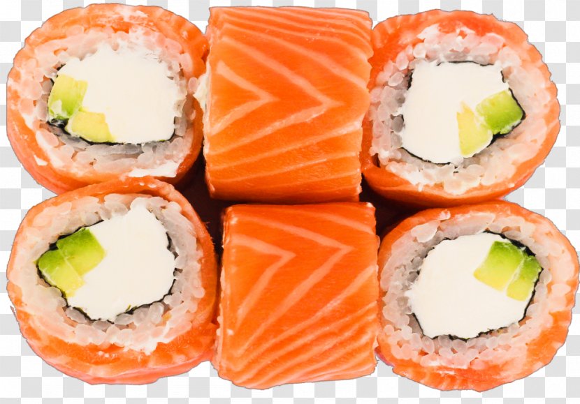 California Roll Sushi Sashimi Makizushi Japanese Cuisine - Recipe Transparent PNG
