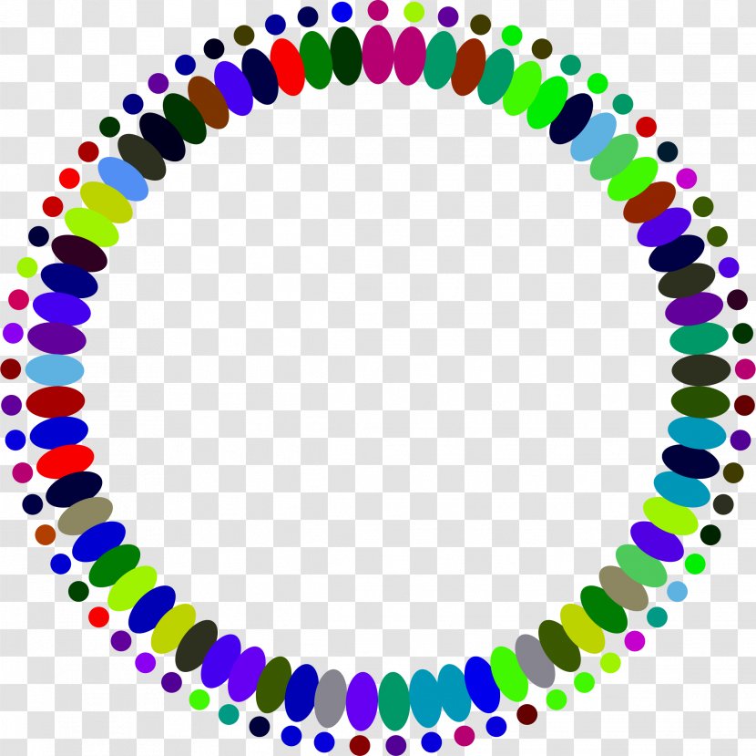 Ornament Circle Clip Art - Necklace - Border Transparent PNG