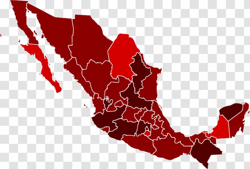 Mexico City State Stock Photography - Blank Map Transparent PNG