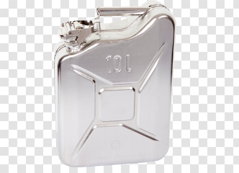 Jerrycan Stainless Steel Metal Fuel Liter - Corrosion - Jerry Can Transparent PNG