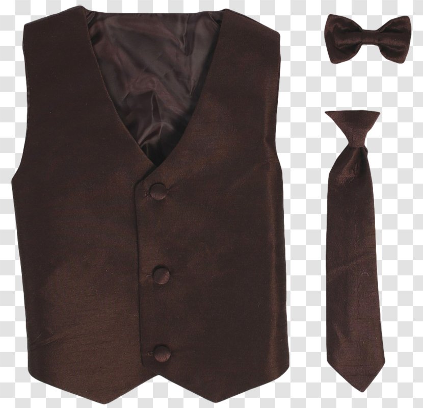 Gilets Necktie Waistcoat Clip-on Tie Tuxedo - Dress Transparent PNG