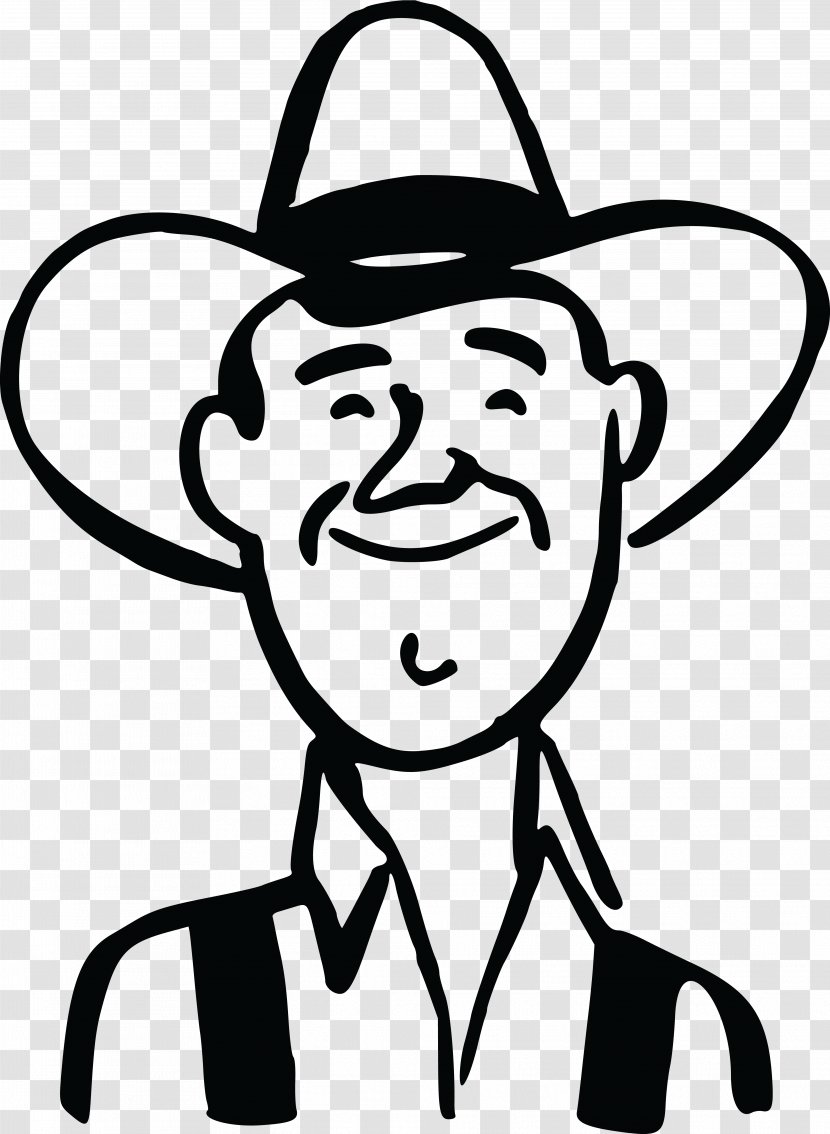 Drawing Smile Clip Art - Facial Expression - Farmer Transparent PNG