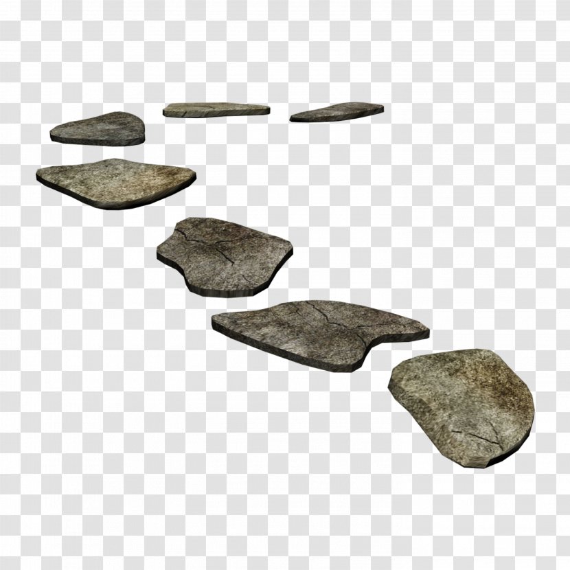 Step Stone - Road - Rock Transparent PNG