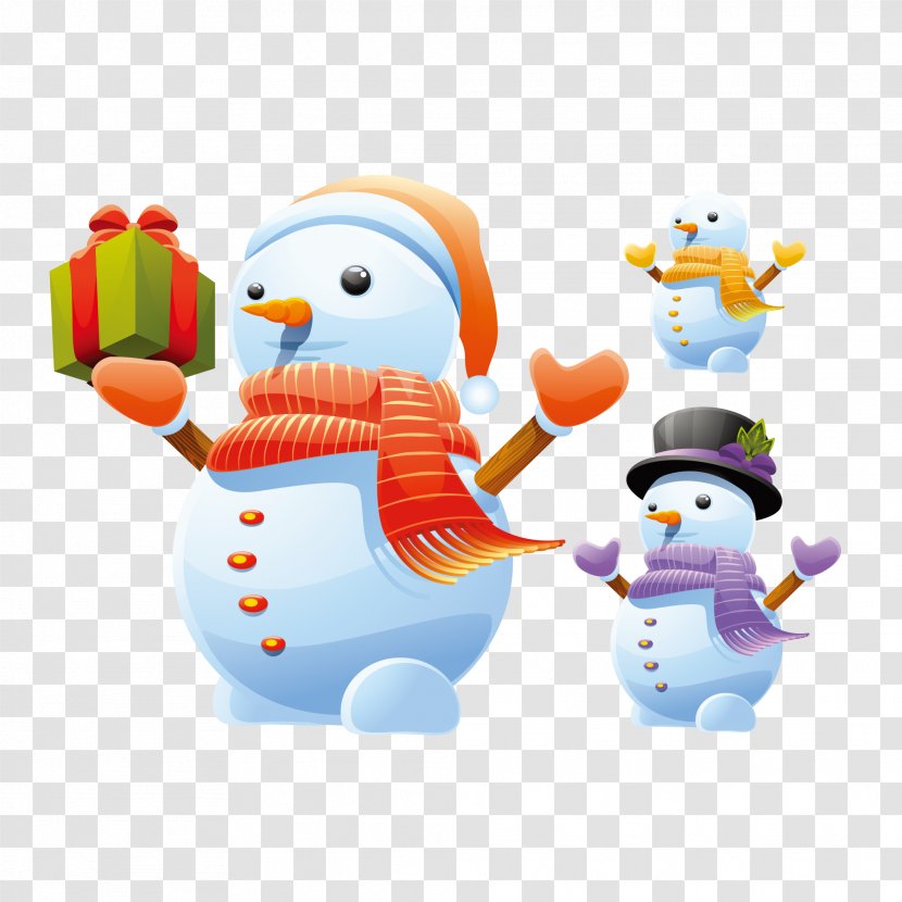 Snowman Clip Art - Flightless Bird - Christmas Transparent PNG