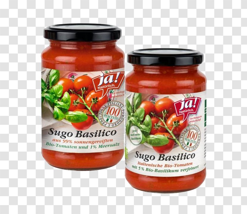 Arrabbiata Sauce Organic Food Bolognese Pasta Ja! Natürlich - Natural Foods - Tomato Transparent PNG