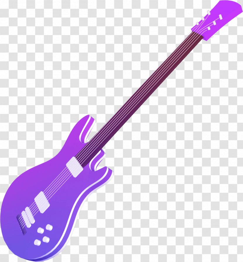 Bass Guitar 3D Computer Graphics Sketch - Frame Transparent PNG