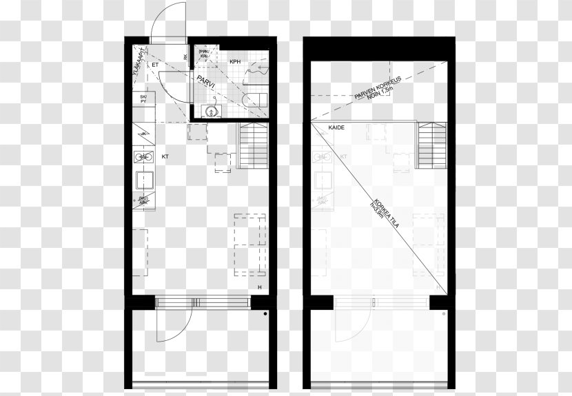 Dwelling Building Structure Floor Plan Pattern - Text - Schematic Transparent PNG