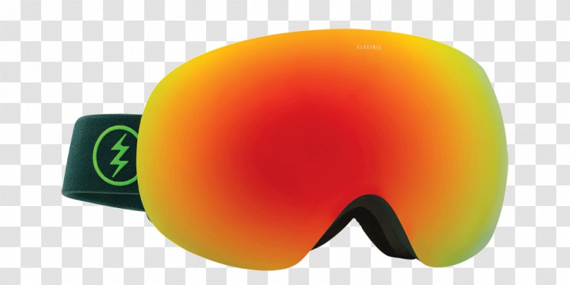 Snow Goggles Glasses Gafas De Esquí Skiing - Snowboarding - Electric Transparent PNG