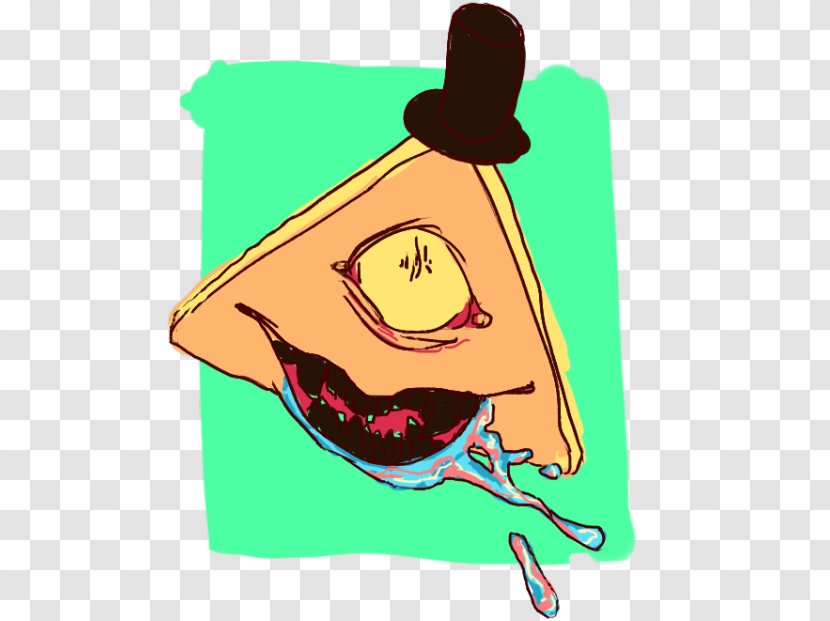 Bill Cipher Smile Mouth Human Tooth - Cartoon Transparent PNG