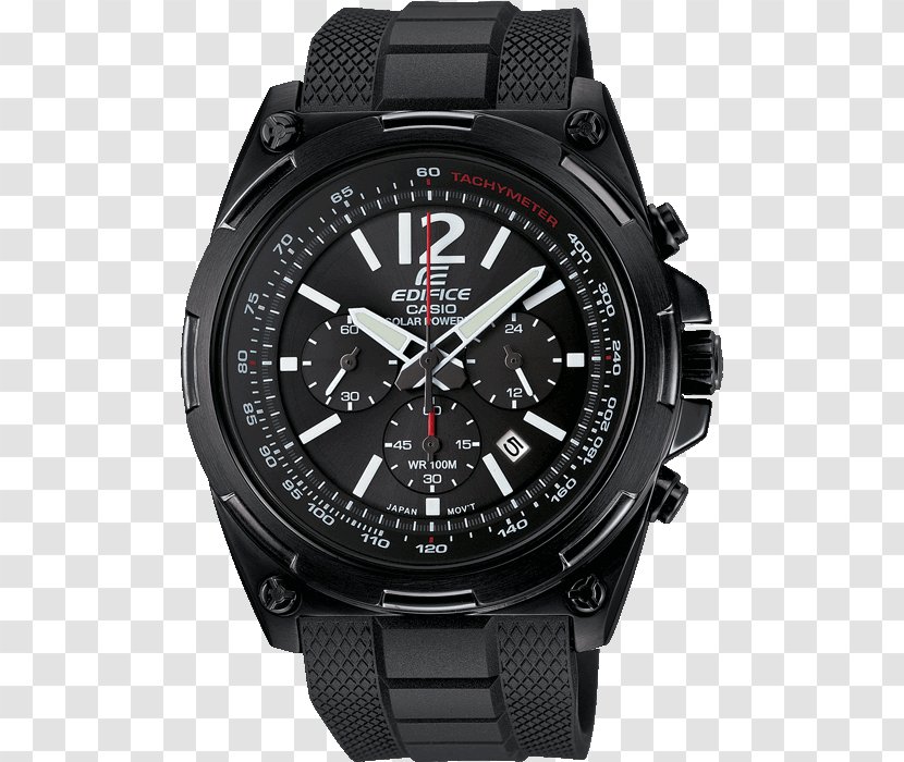 Casio Edifice Solar-powered Watch - Strap Transparent PNG