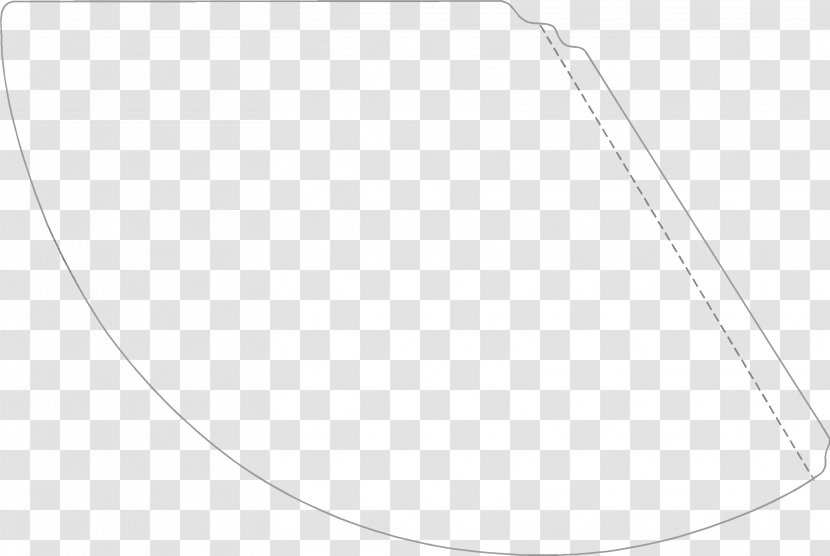 Circle Angle Line - White - Birthday Hat Transparent PNG