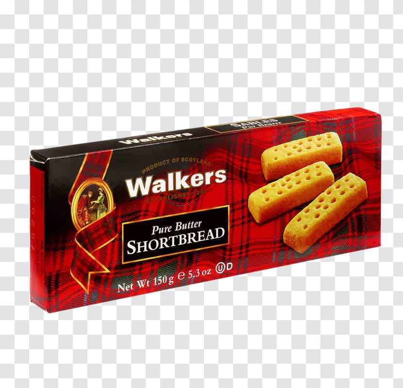 Walkers Shortbread Oatcake Cookie Biscuit - Packed Red Tunnel Biscuits Transparent PNG
