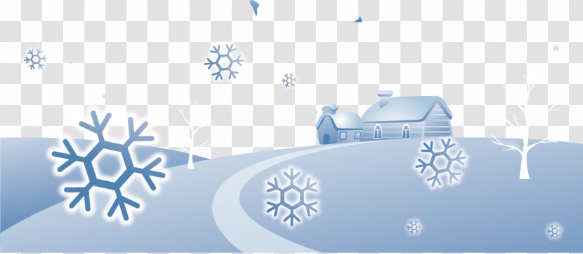 Graphic Design Snowflake Euclidean Vector - Winter - Aoxue Snowflakes Material Transparent PNG